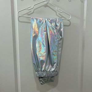 Iridescent joggers size L